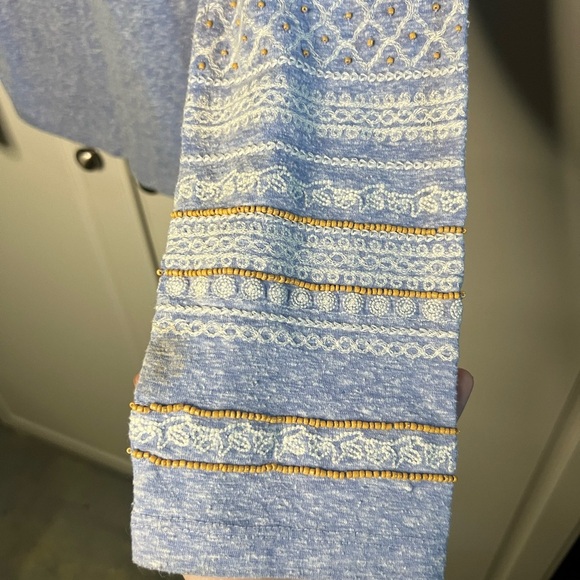 Sundance Beaded Henley - Picture 3 of 9